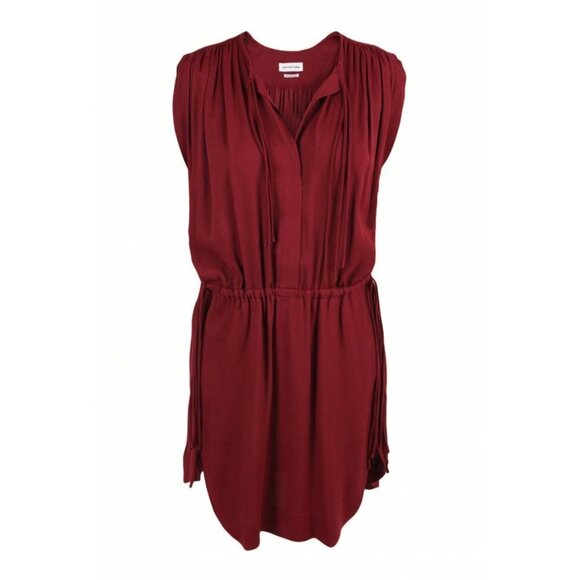 Host Pick!! 🦊🌈☘️🍕 Isabel Marant Etoile - Draped Grecian-Style Poet Dress, 34 - Picture 10 of 12